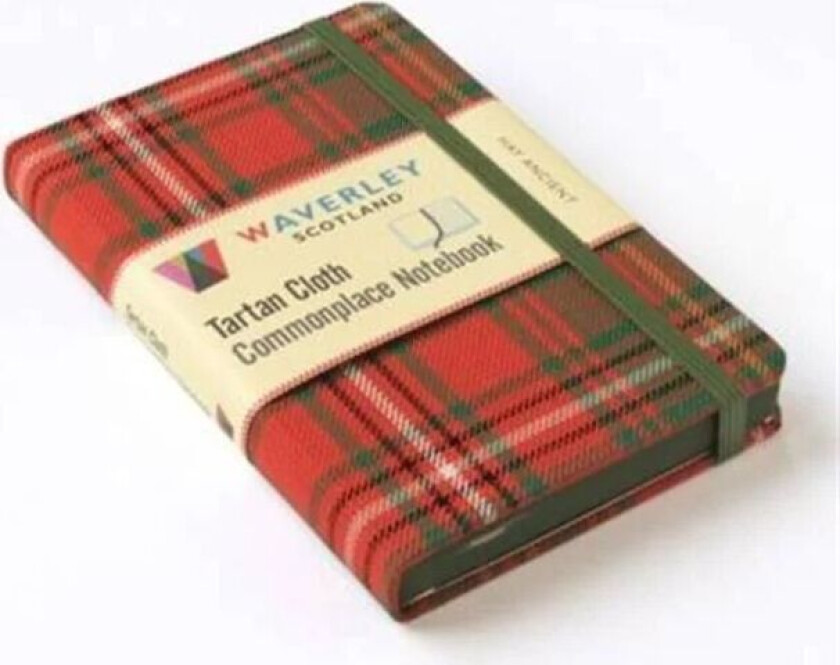 Waverley (M): Hay AncientTartan Cloth Commonplace Notebook