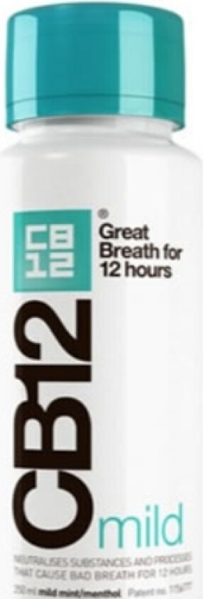 Cb12 Mouthwash Mild 250Ml