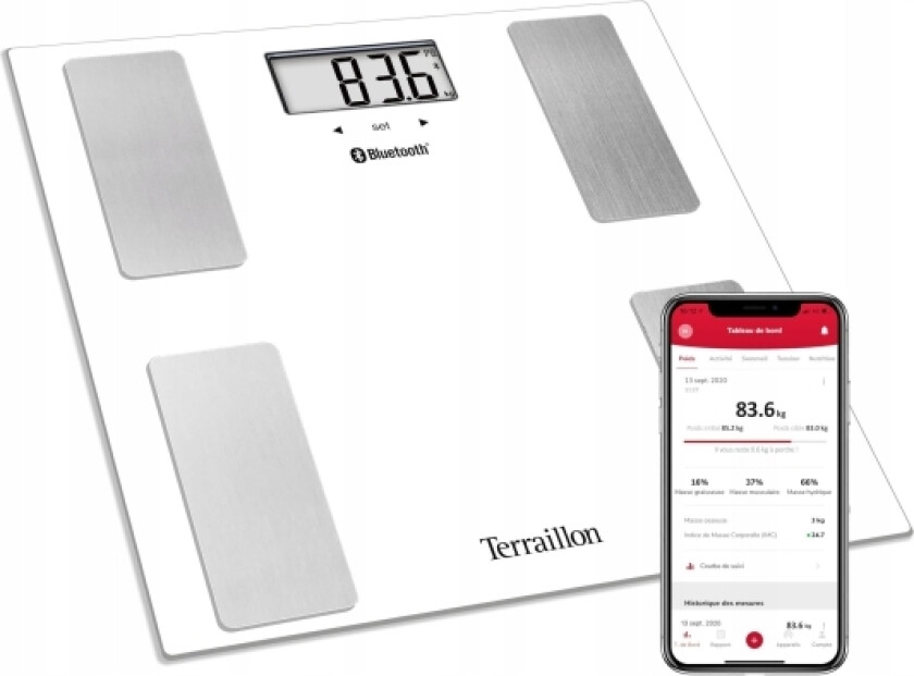 15433 Smart Connect White Personal Scales And Bo