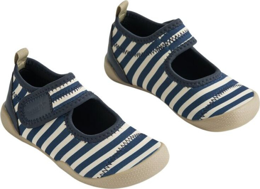 Wavey Badesko Indigo Stripe | Blå | 31 EU