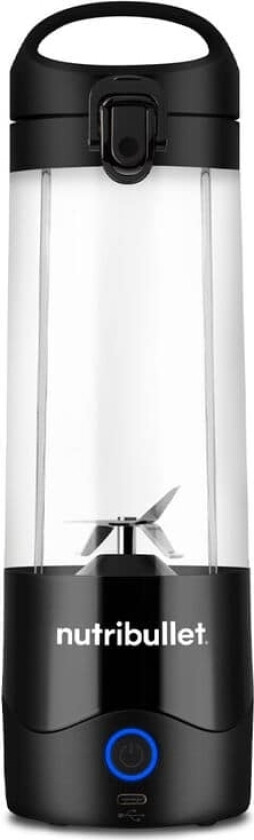 Nutribullet Nbp003b, Bærbar Blender, 0,475 L, Pulsfunksjon, Isknusing, 0,4237 M, Sort