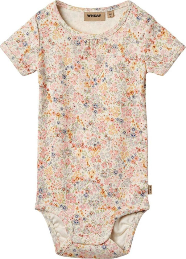 Linette Kortermet Baby Body Bright Flowers | | 68 cm
