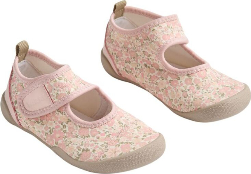Wavey Badesko Ivory Flower Meadow | Rosa | 28 EU