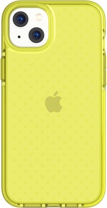 Tech 21 Tech21 T21-9876 Evo Check - Apple Iphone 14 Plus Case - Acid Yellow Standard