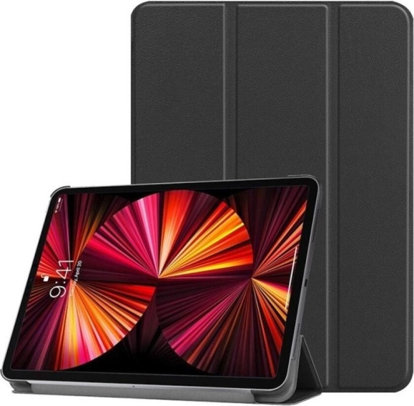 Etui Na Tablet Ilike Ilike Galaxy Tab A8 8.0 T290 T295 (2019) Tri-Fold Eco-Leather Stand Case Black