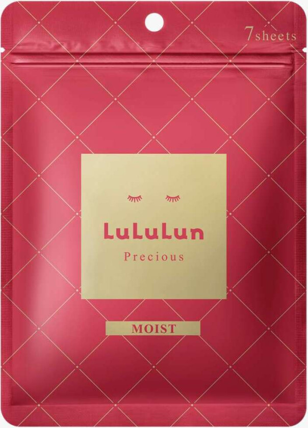 LuLuLun Precious Sheet Mask Red 7 stk