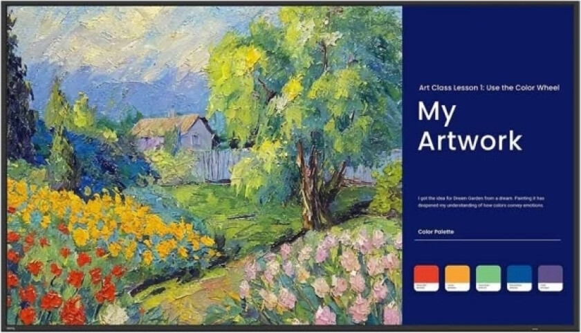 Benq Sl6504 - 65" Diagonalklasse Sl04 Series Led-Bakgrunnsbelyst Lcd-Skjerm - Intelligent Skilting - Android - 4K Uhd (2160P) 3840 X 2160