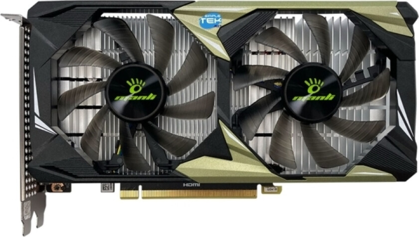 Grafikkort Manli Vga Man Geforce Rtx 3050 6Gb Nebula Twin (Lav Profil) V2