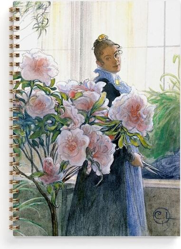 Notatbok A5 Carl Larsson Azalea