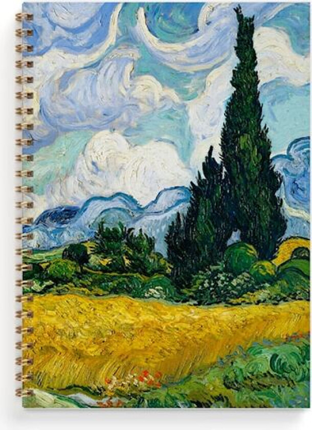 Notatbok A5 Havrefelt van Gogh
