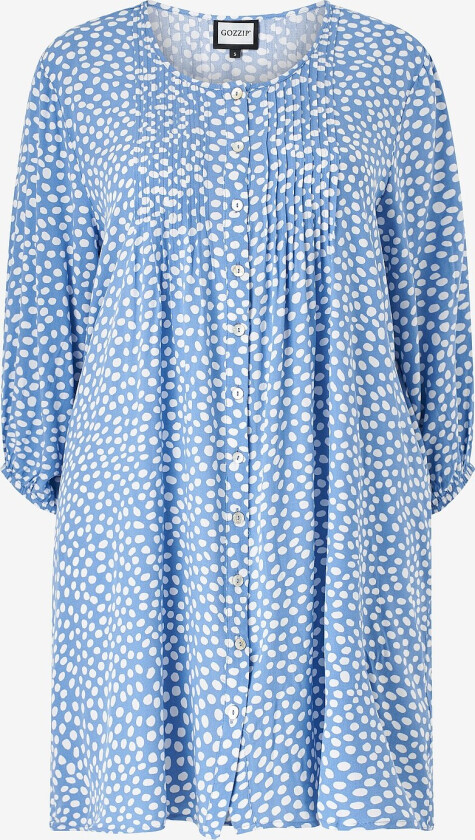 Skjortekjole gJohanne Shirt Tunic - Blå