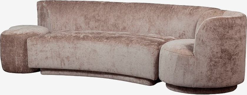 Combi-Sofa Popular - Brun