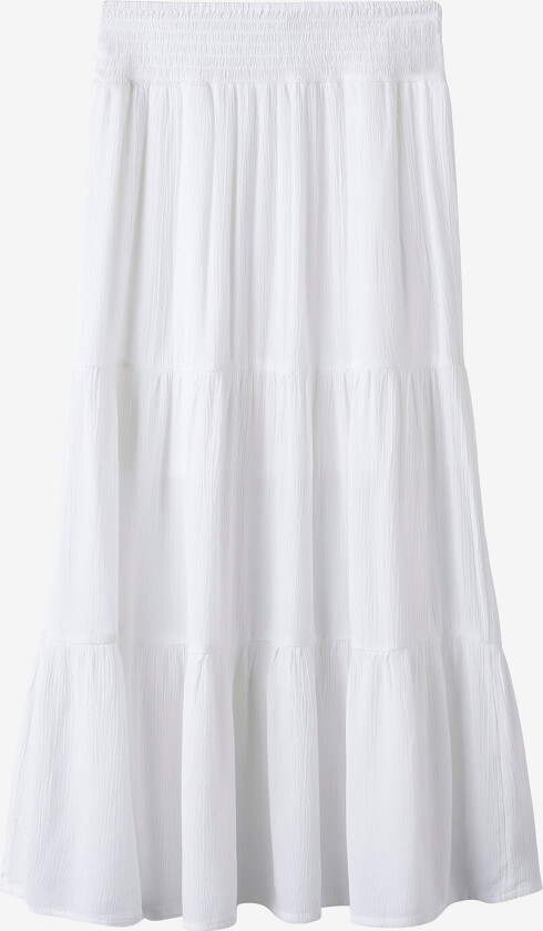 Skjørt nkfHannya Long Skirt - Hvit