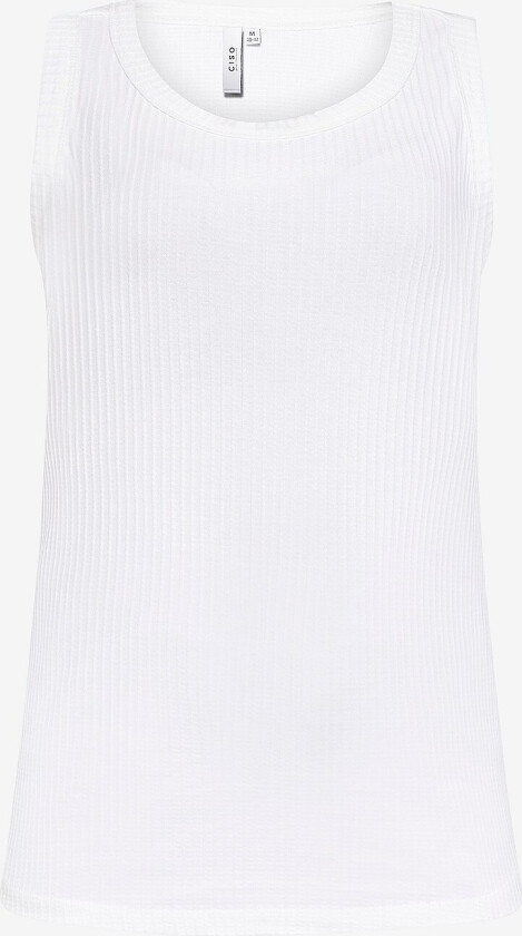 Singlet Top - Hvit