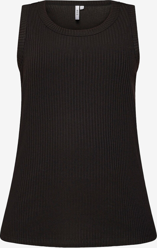 Singlet Top - Svart