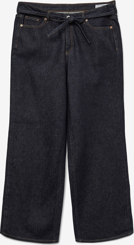 Jeans vmcTessa HR Wide Belt Jeans Ra369 C - Blå