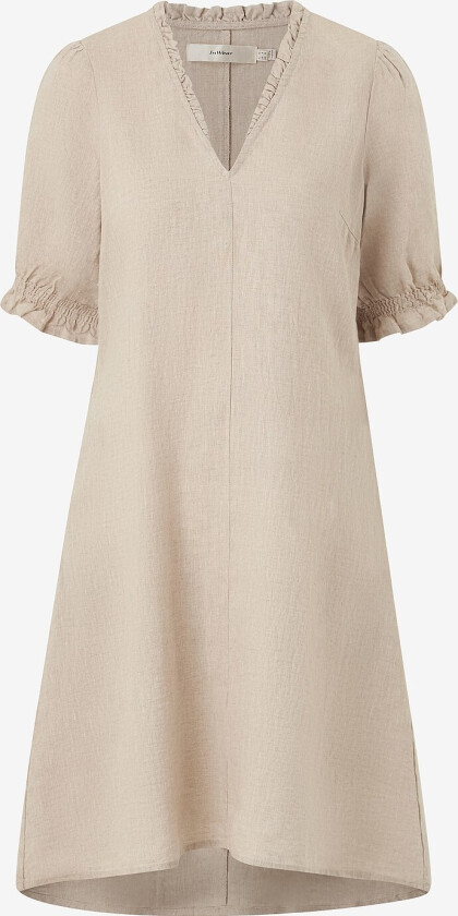 Kjole i lin RigittaIW Dress - Beige