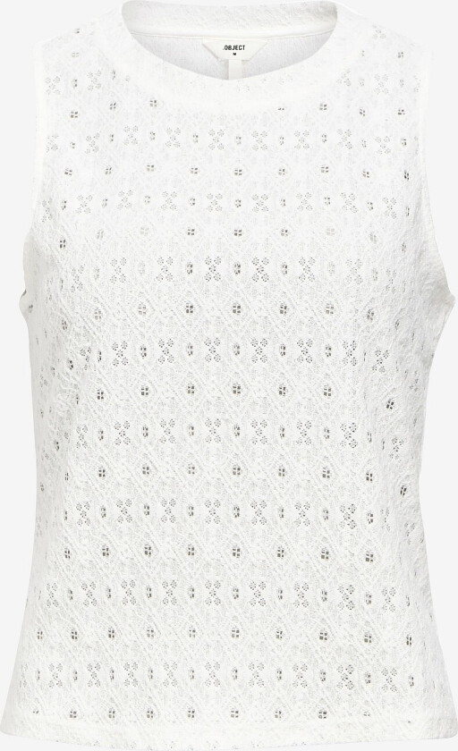 Topp objLaila S/L RE Tank Top - Hvit