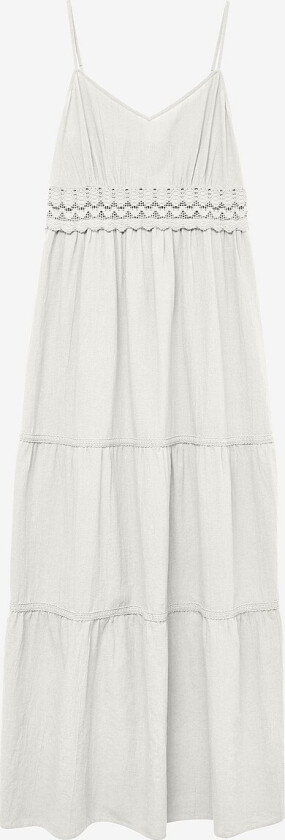 Maxikjole vmQuincy SL Long Dress Wvn - Hvit