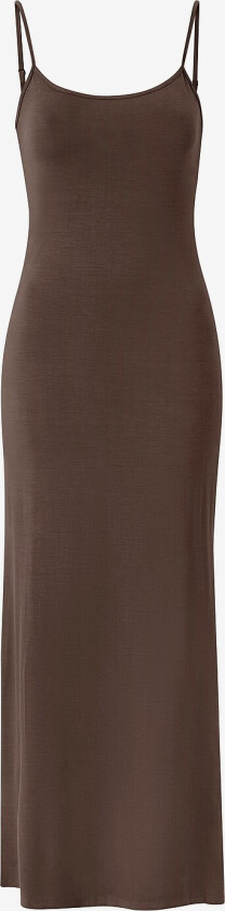 Maxikjole Maxi Slip Dress - Brun
