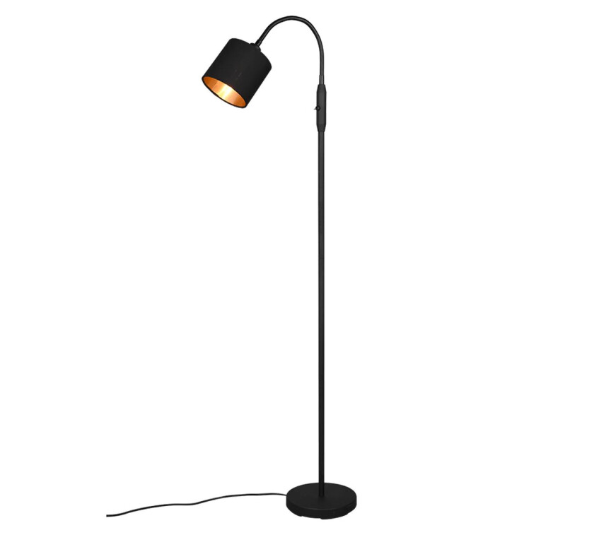 Tommy gulvlampe 130 cm - Svart