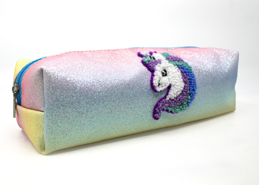 Pennal nylon med badge