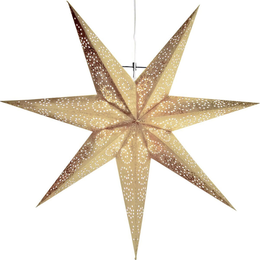 Antikk adventsstjerne 60cm- Gull