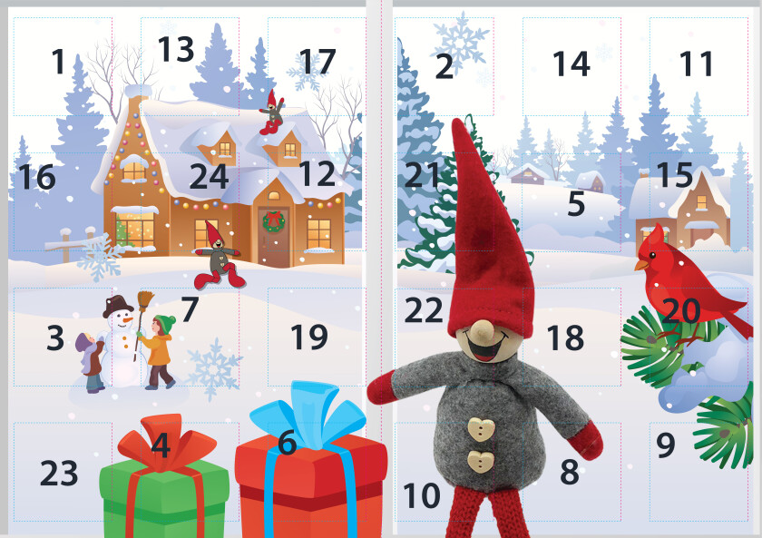 Rampenisse lag selv 1-24 julekalender