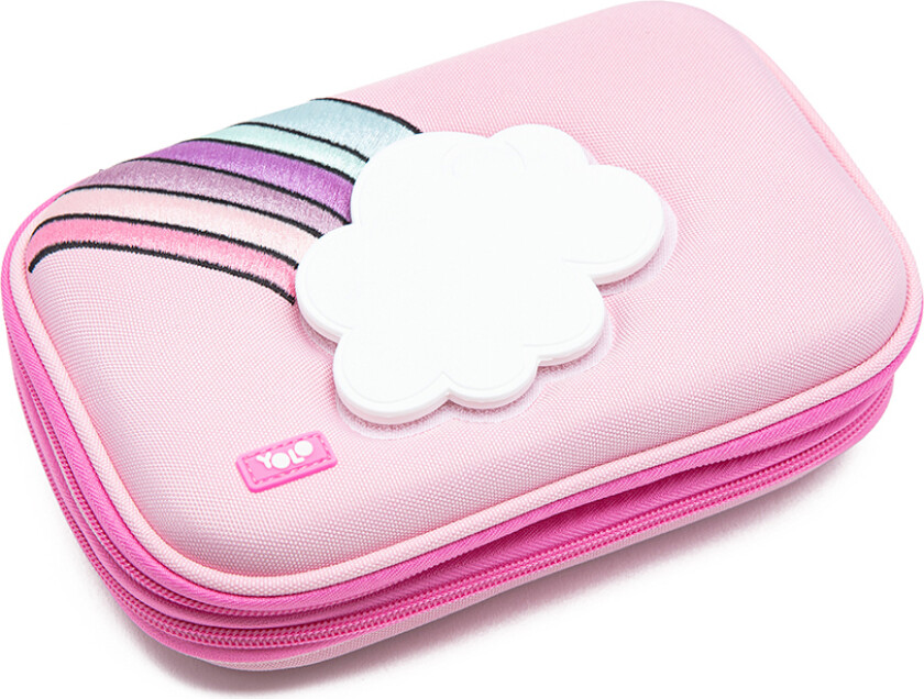 Pennal YOLO regnbue m/ fyll og speil