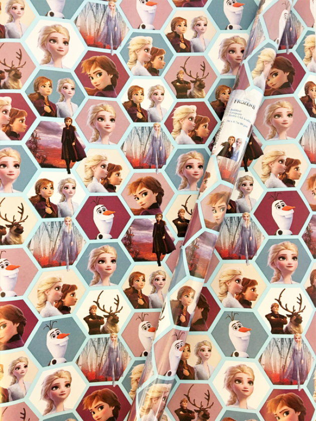 Bok-/gavepapir Disney Frost 3x0,70M