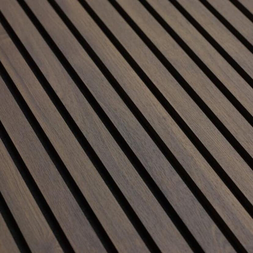 Akustikkpanel Lundbergs Kastanje 2780x615x20 12 Lameller