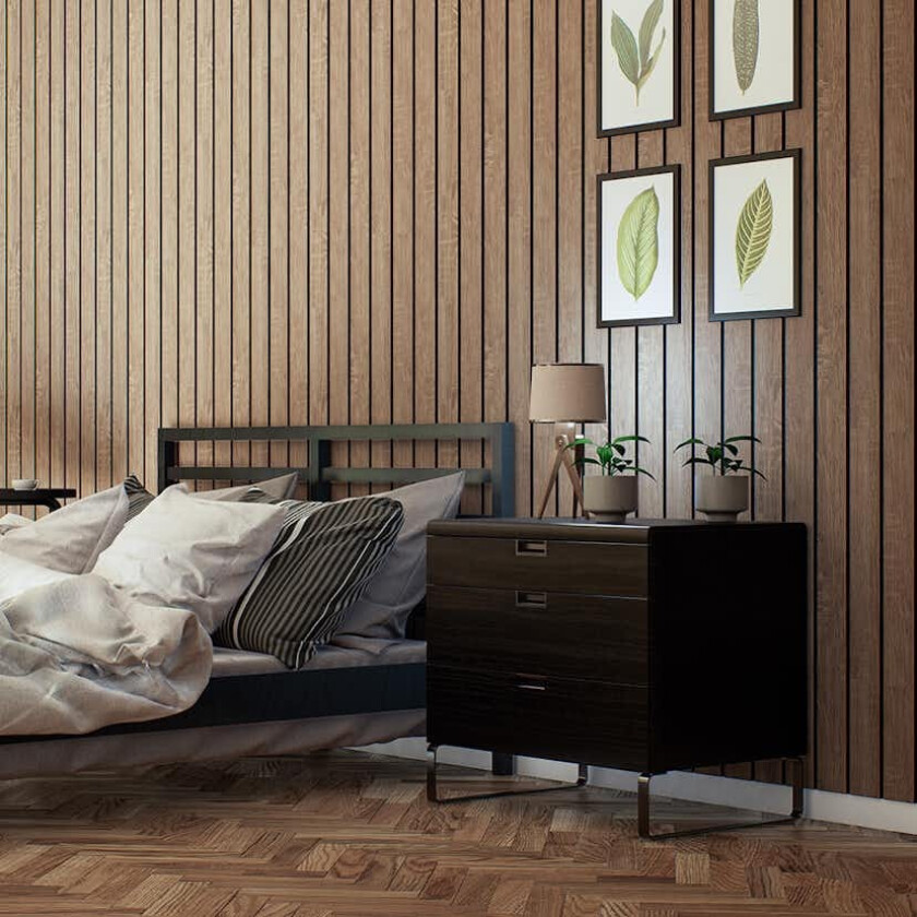 Akustikkpanel Lundbergs Klassisk Planke 2780x615x20 mm