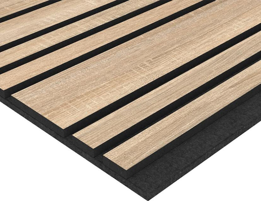 Akustikkpanel Lundbergs Klassisk Barcode 2780x615x20 mm