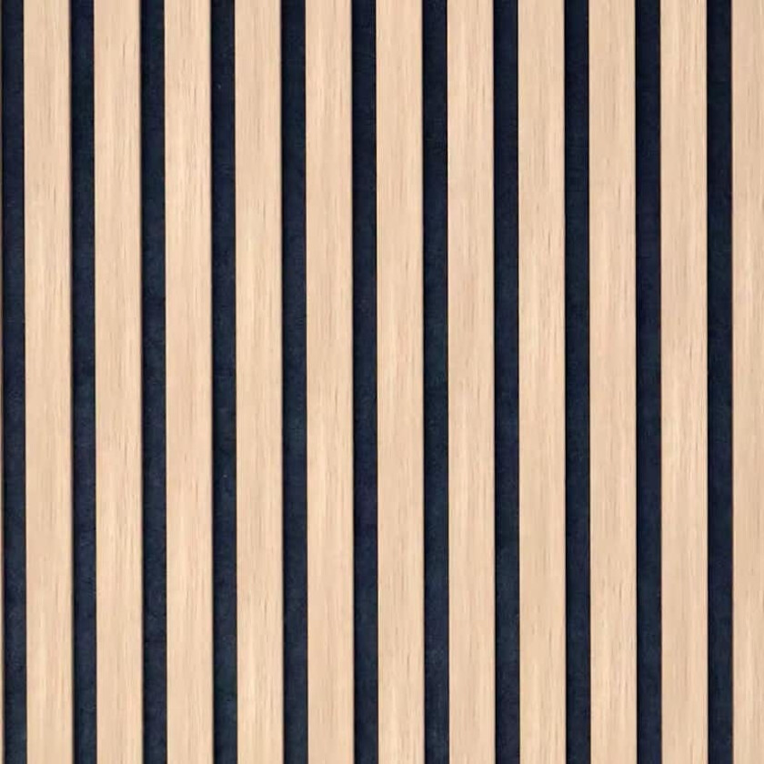 Akustikkpanel Lundbergs SPA Sort Filt 2680x615x24 mm