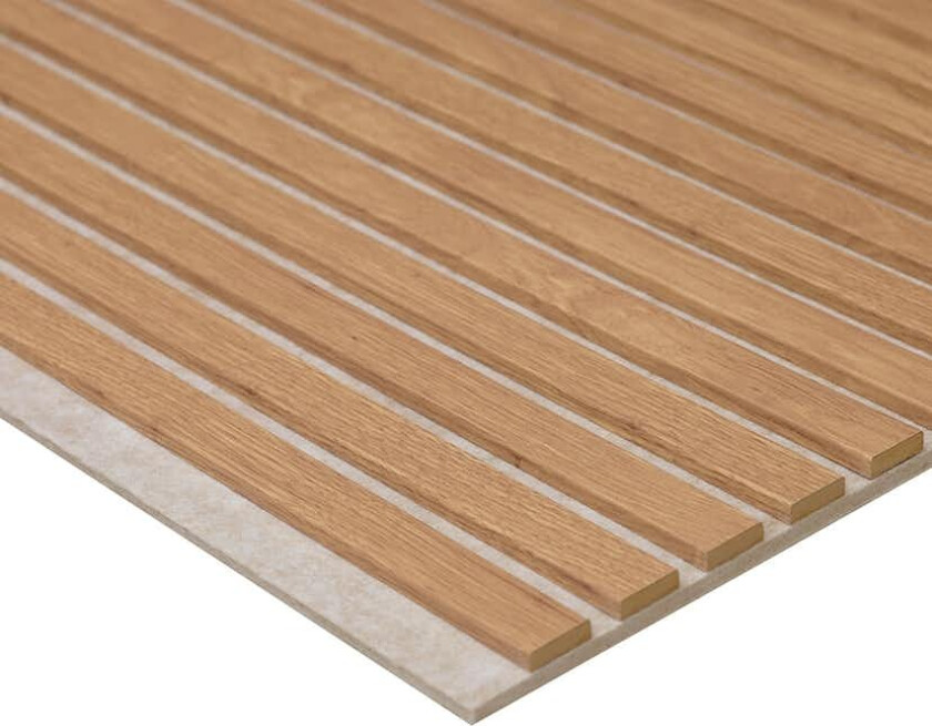 Akustikkpanel Lundbergs Harmoni Beige Filt 2590x615x20 mm