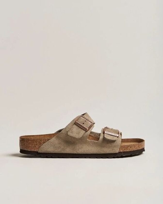 BIRKENSTOCK Arizona Soft Footbed Taupe Suede