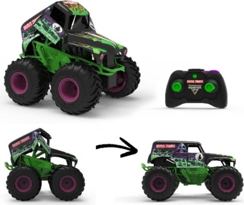 Rc 1:15 Smash & Bash Grave Digger