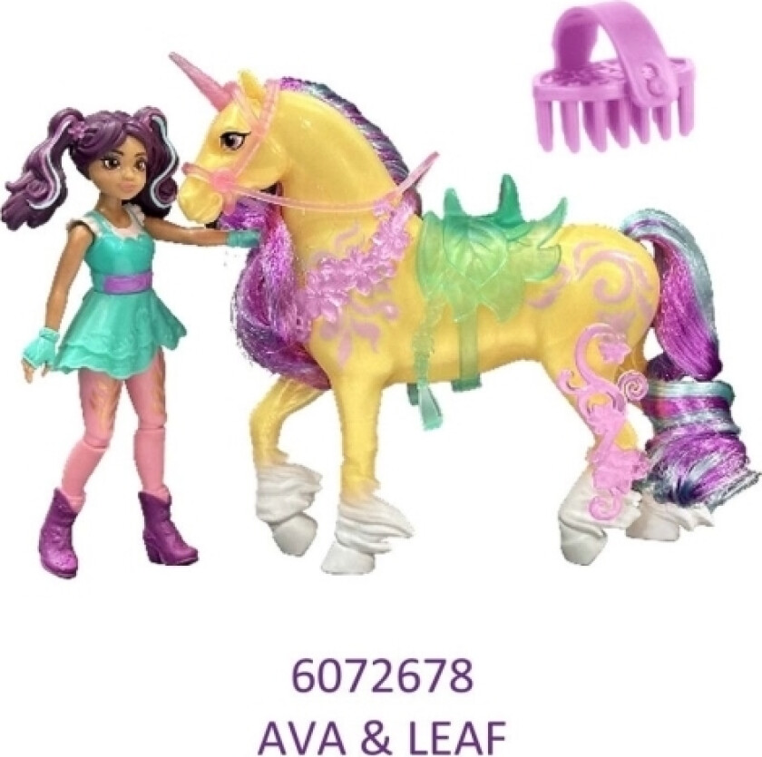Bilde av Doll & Unicorn V2 - Ava & Leaf