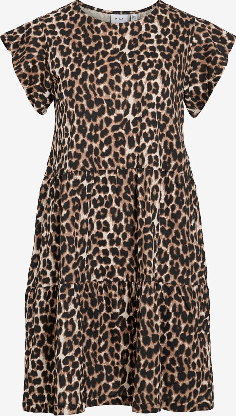 Kjole viybil Summer Aop S/s Dress - Brun