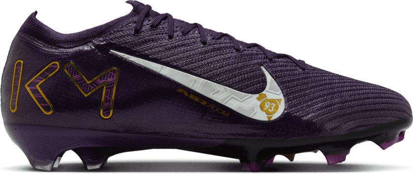 Mercurial Vapor 16 FG Elite "Kylian Mbappé" Q2 25, fotballsko gress, herre GRAND PURPLE/PALE IV