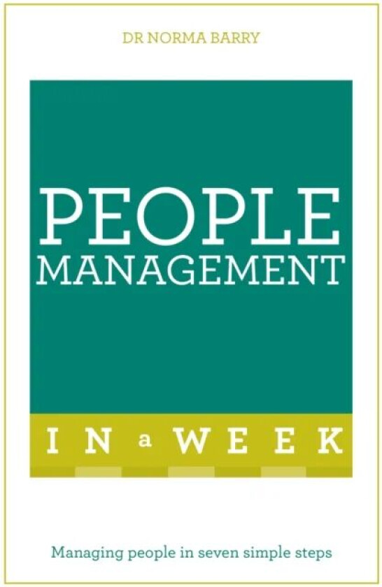 People Management In A Week av Dr Norma Barry