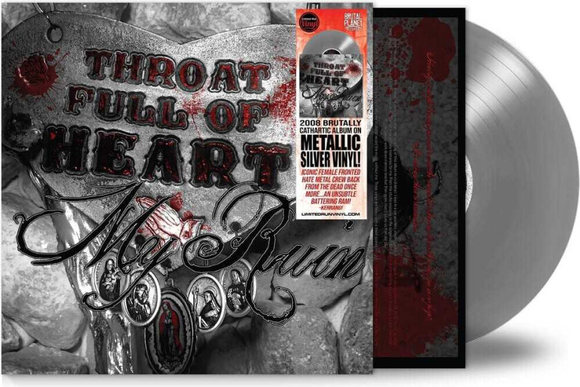 My Ruin Throat Full Of Heart Silver LP/Vinyl
