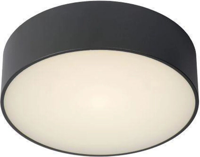 Roxane round taklampe 25 cm IP54 10 watt 2700 Kelvin - Antrasitt