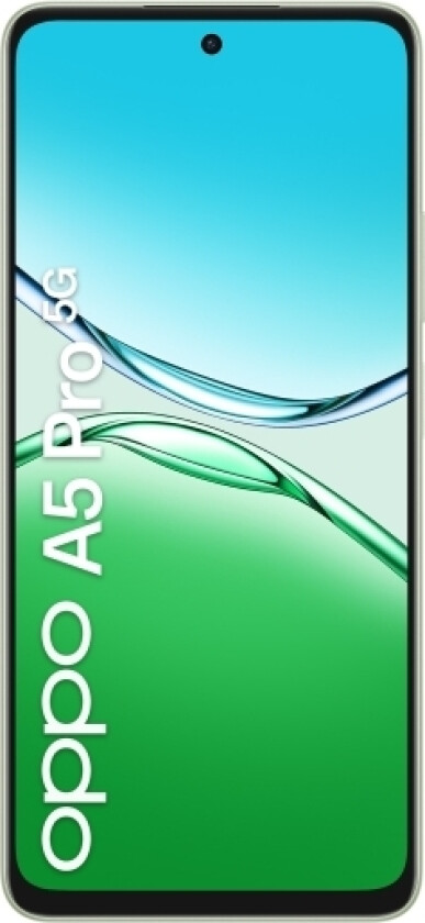 Oppo A5 Pro 5G, 16,9 Cm (6.67"), 8 Gb, 256 Gb, 50 Mp, Android 15, Grønn, Oliven