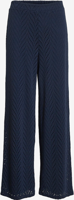 Bukser viDelaia HW Wide Pants/pb - Blå