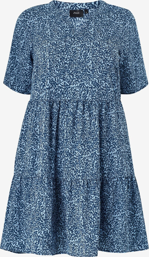 Kjole vAnni S/S Abk Dress - Blå