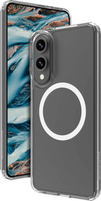 Samsung Galaxy S25 Edge dbramante1928 Iceland Pro Deksel - 100% Resirkulert Plast - MagSafe Kompatibel - Gennemsigtig / Hvit