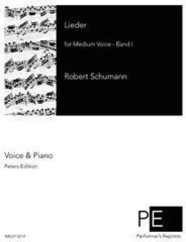 Lieder: for Medium Voice - Band 1