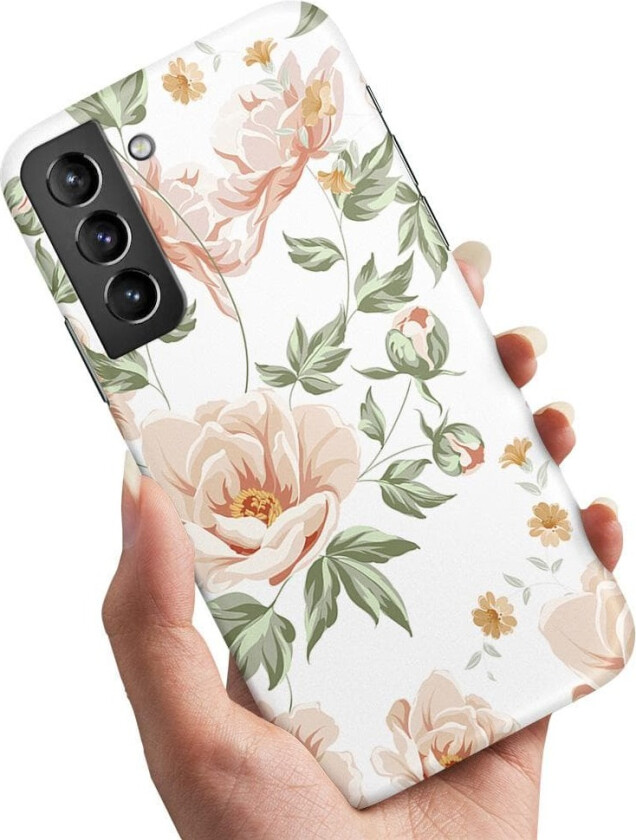 Samsung Galaxy S21 FE 5G - Deksel/Mobildeksel Blomstermønster
