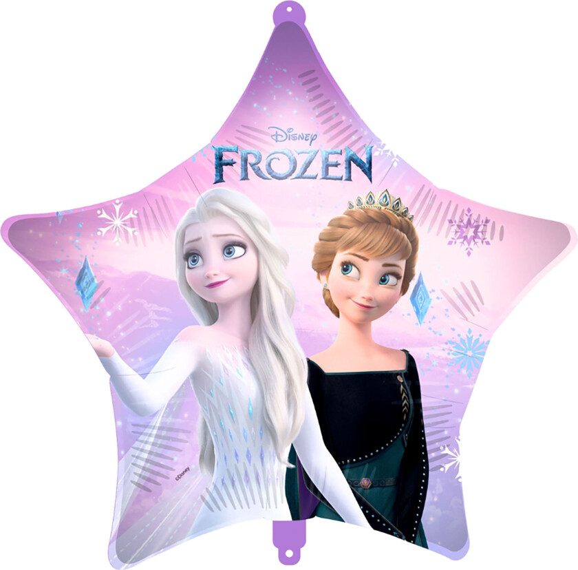 Folieballong Stjerne Frozen 2